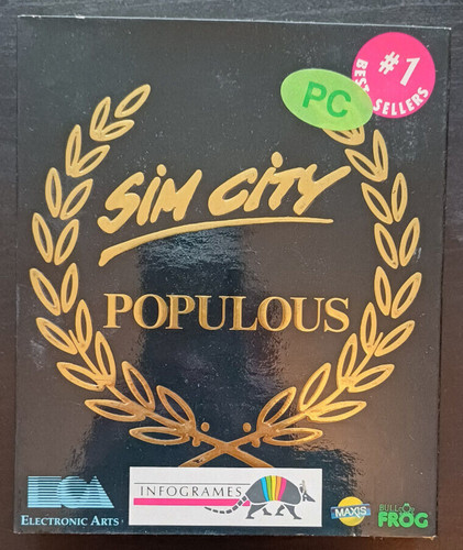 Sim city populous electronic - &,