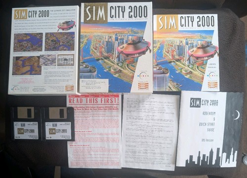 Sim city 2000 big - 2000, pc