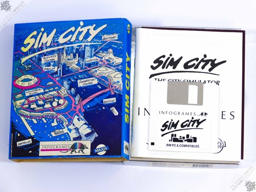 Ibm sim city ms - pc, 3,5"
