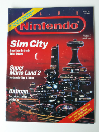 Club nintendo magazin 1993 - club,