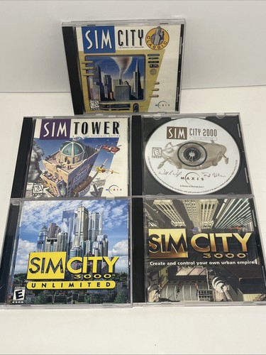 Sim city bundle set of - pc,