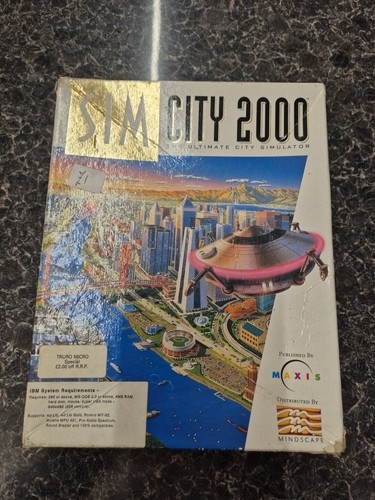 Sim city 2000 big box - big, ibm