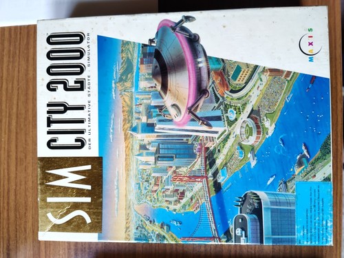 Simcity 2000 5 floppy - 3,5,